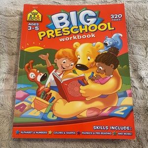 Ages 3-5 Preschool Workbook